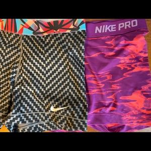 2 Nike spandex